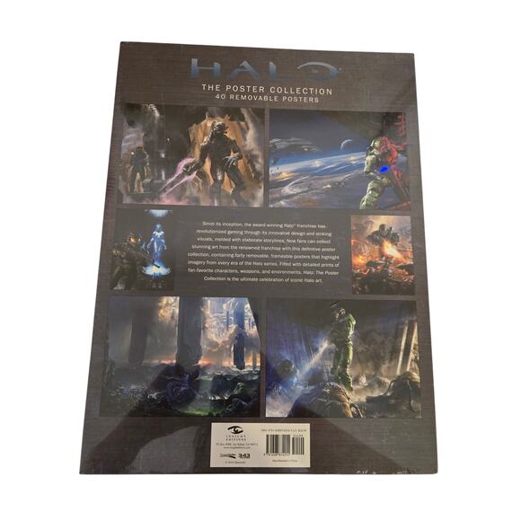 Halo: The Poster Collection With 40 Removable Posters Sealed - Picture 2 of 2
